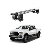 Bare transversale portbagaj auto aluminiu compatibile plafon neted Ford F250 2015-> argintii sau negre Cod: CB200101 Kit-108
