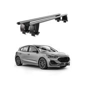 Bare transversale portbagaj auto aluminiu compatibile plafon neted Ford Focus IV 2018-> argintii sau negre Cod: CB200101 Kit-105