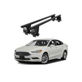 Bare transversale portbagaj auto aluminiu compatibile plafon neted Ford Fusion Sedan II 2013-> argintii sau negre Cod: CB200101 Kit-101