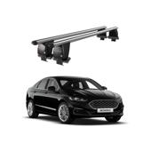 Bare transversale portbagaj auto aluminiu compatibile plafon neted Ford Mondeo 2014-> argintii sau negre Cod: CB200101 Kit-101