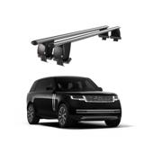 Bare transversale portbagaj auto aluminiu compatibile plafon neted Land Rover Range Rover L406 2021-> argintii sau negre Cod: CB200101 Kit-101