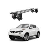 Bare transversale portbagaj auto aluminiu compatibile plafon neted Nissan Juke F15 2010-2019 argintii sau negre Cod: CB200101 Kit-101
