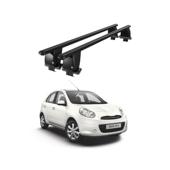 Bare  portbagaj trans. aluminiu  Nissan Micra March K13 2010-2017 argintii sau negre Cod: CB200101 Kit-101