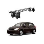 Bare transversale portbagaj auto aluminiu compatibile plafon neted Nissan Note 2004-2012 / 2013->  argintii sau negre Cod: CB200101 Kit-108