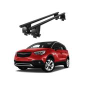 Bare portbagaj trans. aluminiu  Opel Crossland X 2017-2020 argintii sau negre Cod: CB200101 Kit-104