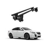 Bare transversale portbagaj auto aluminiu compatibile plafon neted Opel Insignia 2009-2017 argintii sau negre Cod: CB200101 Kit-101
