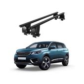 Bare transversale portbagaj auto aluminiu compatibile plafon neted Peugeot 5008 2017-2020 argintii sau negre Cod: CB200101 Kit-107