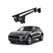 Bare transversale portbagaj auto aluminiu compatibile plafon neted Porsche Macan 95B 2013-> argintii sau negre Cod: CB200101 Kit-102
