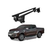 Bare transversale portbagaj auto aluminiu compatibile plafon neted Renault Alaskan 2016-> argintii sau negre Cod: CB200101 Kit-102