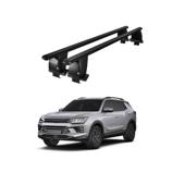Bare  portbagaj trans. aluminiu  SsangYong Korando 2019-> argintii sau negre Cod: CB200101 Kit-108