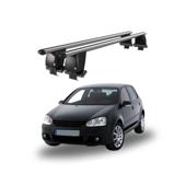 Bare transversale portbagaj auto aluminiu compatibile plafon neted Volkswagen Golf Plus 1K 2003-2008 argintii sau negre Cod: CB200101 Kit-102
