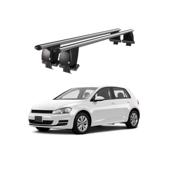 Bare transversale portbagaj auto aluminiu compatibile plafon neted Volkswagen Golf VII 5G 2012-2019 argintii sau negre Cod: CB200101 Kit-109