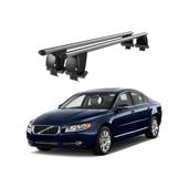 Bare transversale portbagaj auto aluminiu compatibile plafon neted Volvo S80 2006-2016 argintii sau negre Cod: CB200101 Kit-104