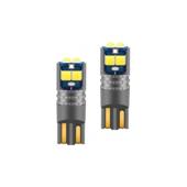 Bec T10 6SMD 3030 12V Canbus 400 lumen Lumina alba Cod: HH022