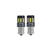 Bec auto o faza BA15S 3030 24SMD CREE CANBUS, 9V–30V, nonpolar, lumina alba 2880 lm Cod: JSUN53