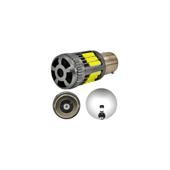 Bec auto o faza BA15S 3030 36SMD 30W CANBUS cu ventilator, 12V–24V, nonpolar, lumina alba 3000 lm Cod: JSUN58