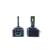 Becuri LED D3S Canbus 45W 5000 lumeni 6000K 12V-24V conectare la droserul original xenon set 2 bucati Cod: YKL-D3