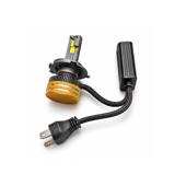 Becuri LED H4 2 faze CANBUS cu control prin aplicatie Bluetooth 90W 15000 lumeni 3000K-8000K 12-24V Cod: LX-V88APP-H4