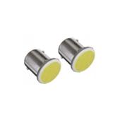 Becuri cireasa LED o faza 3W COB BA15S TV tip vechi simetric lumina alba 12V set 2 bucati Cod: JSUN51