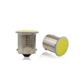 Becuri cireasa LED o faza 3W COB BA15S TV tip vechi simetric lumina alba 12V set 2 bucati Cod: JSUN51