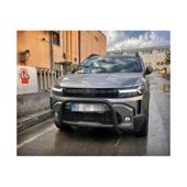 Bullbar auto fata negru mat  Dacia Duster III 2024-> cu kit montaj Cod: 6166D3