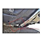Bullbar inox compatibil Dacia Duster II 2018-2024 cu kit montaj inclus Cod: DST-2-0401S3