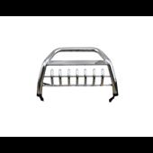 Bullbar universal din inox cu suport pentru proiectoare, compatibil SUV Cod: D0401S3