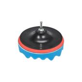 Bureti polisat auto 150 mm M14 6000 RPM 12 piese cu suport adaptor si blana lustruit Cod: YT-47932