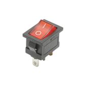 Buton intrerupator ON OFF cu 3 pini 12V 10A 250V 6A Breckner Germany Cod: BK77243/ EK78