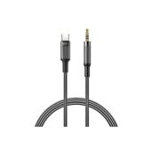 Cablu audio adaptor tata Type-C la mama Jack 3.5 mm Cod: XO-NB-R279B