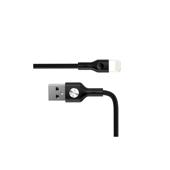 Cablu auto USB la Lightning 1m incarcare rapida 3A negru Cod: GC-60I