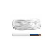Cablu electric flexibil MYY-UP 2x0.75 mm² 300/300V cu izolatie PVC 1 m Cod: MIV