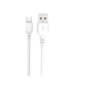 Cablu incarcare 2.1A USB-A la Micro USB 2 m alb Cod: XO-NB103
