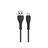 Cablu incarcare 3A Quick Charge transfer date USB-A la Lightning 1 m negru Cod: XO-NB-Q165-IP
