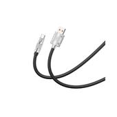Cablu incarcare 6A si transfer date USB-A la USB-C 1.2 m negru XO Cod: XO-NB227C