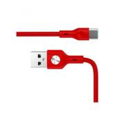 Cablu incarcare USB-A la USB-C 3A 1 m rosu IdealSTORE Cod: GC-60T