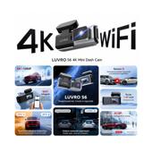 Camera auto dubla LUVRO S6 4K Ultra HD cu WiFi si camera spate Cod: LUVRO S6