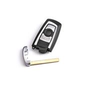 Carcasa telecomanda compatibila BMW, cu lamela, Cod: 1014