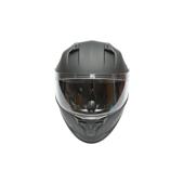 Casca moto integrala negru mat cu viziera transparenta si ochelari de soare, marimea L Arcane II Cod: DISTM82