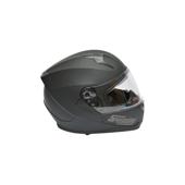Casca moto integrala negru mat cu viziera transparenta si ochelari de soare, marimea XL Arcane II Cod: DISTM83