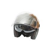 Casca moto tip jet neagra, model urban cu viziera transparenta si ochelari de soare, marimea L Cod: DISTM80