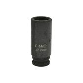 Cheie tubulara de impact lunga 23 mm 78 mm prindere 1/2 inch Cr-Mo Cod: BK90139