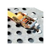 Chinga ancorare roata auto 2.5m cu carlige si clichet Cod: BK78521 / DISLX16