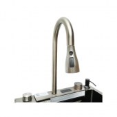Chiuveta inox 75x46 cu 2 baterii DISMT04