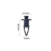 Clips plastic model A006 Cod: A006