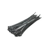 Coliere plastic negre 3.6x200 mm set 100 bucati  Cod: DISMT60