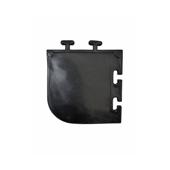 Colt pardoseala modulara PVC pentru garaj negru 100 x 100 x 6 mm Cod: CPM02