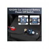 Comutator baterie auto 12V/24V IN0384