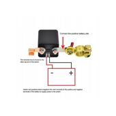 Comutator deconectare baterie auto 12V 200A cu telecomanda si functie antifurt Cod: IN0353