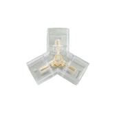 Conector pentru LED tub tip T5 Drept/ V/L/Y/T/ Cod: CON-HEX